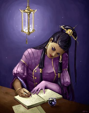 Protrait of Jasnah Kholin